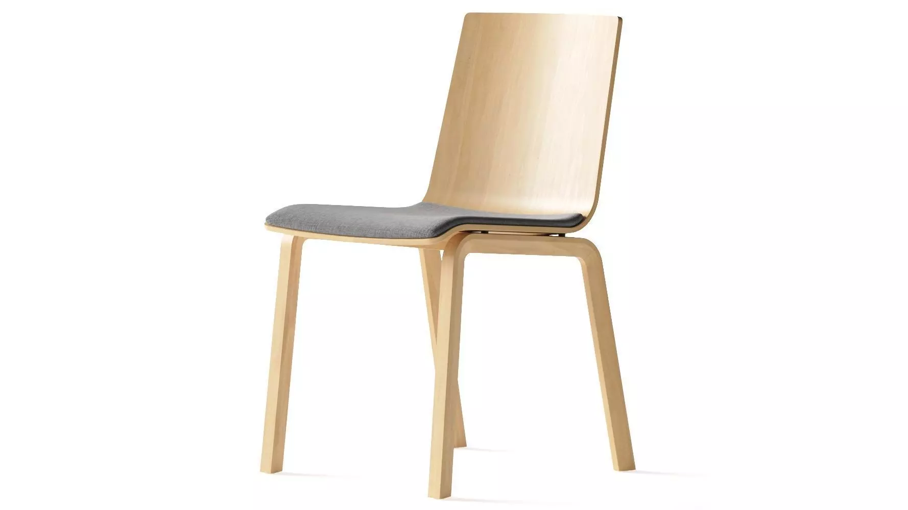 Thonet 162 Sp Chair 3D model_0