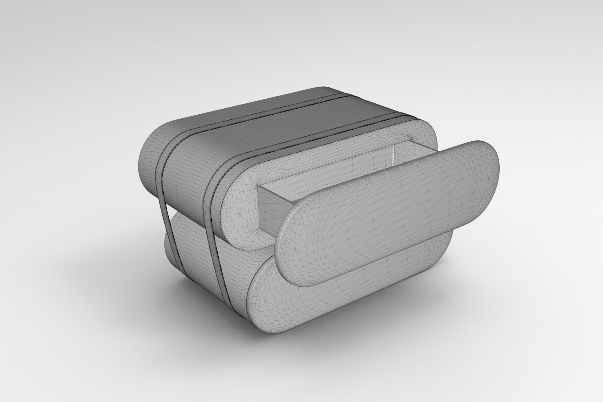 Cloud Nightstand 3D model_5