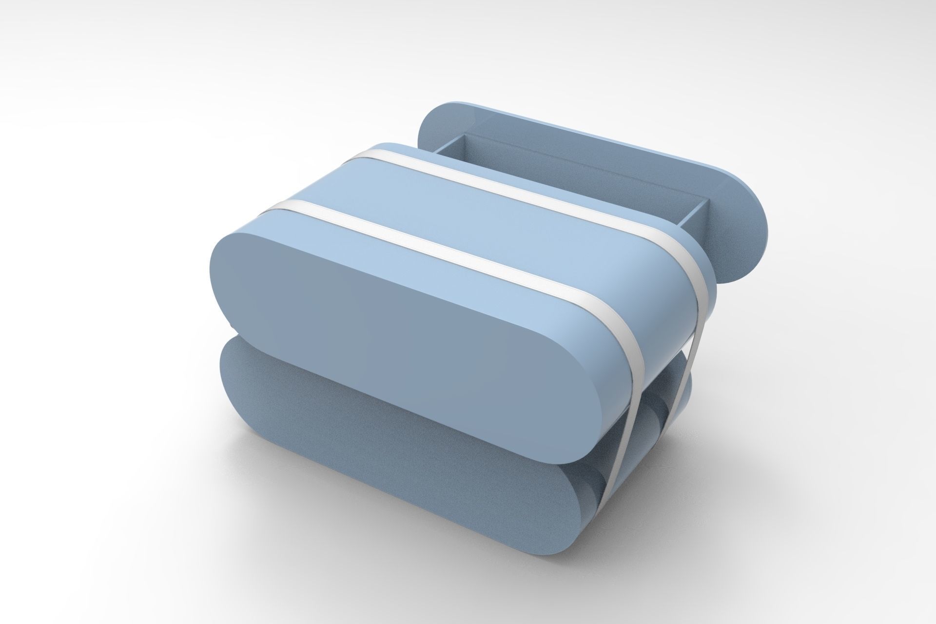 Cloud Nightstand 3D model_2