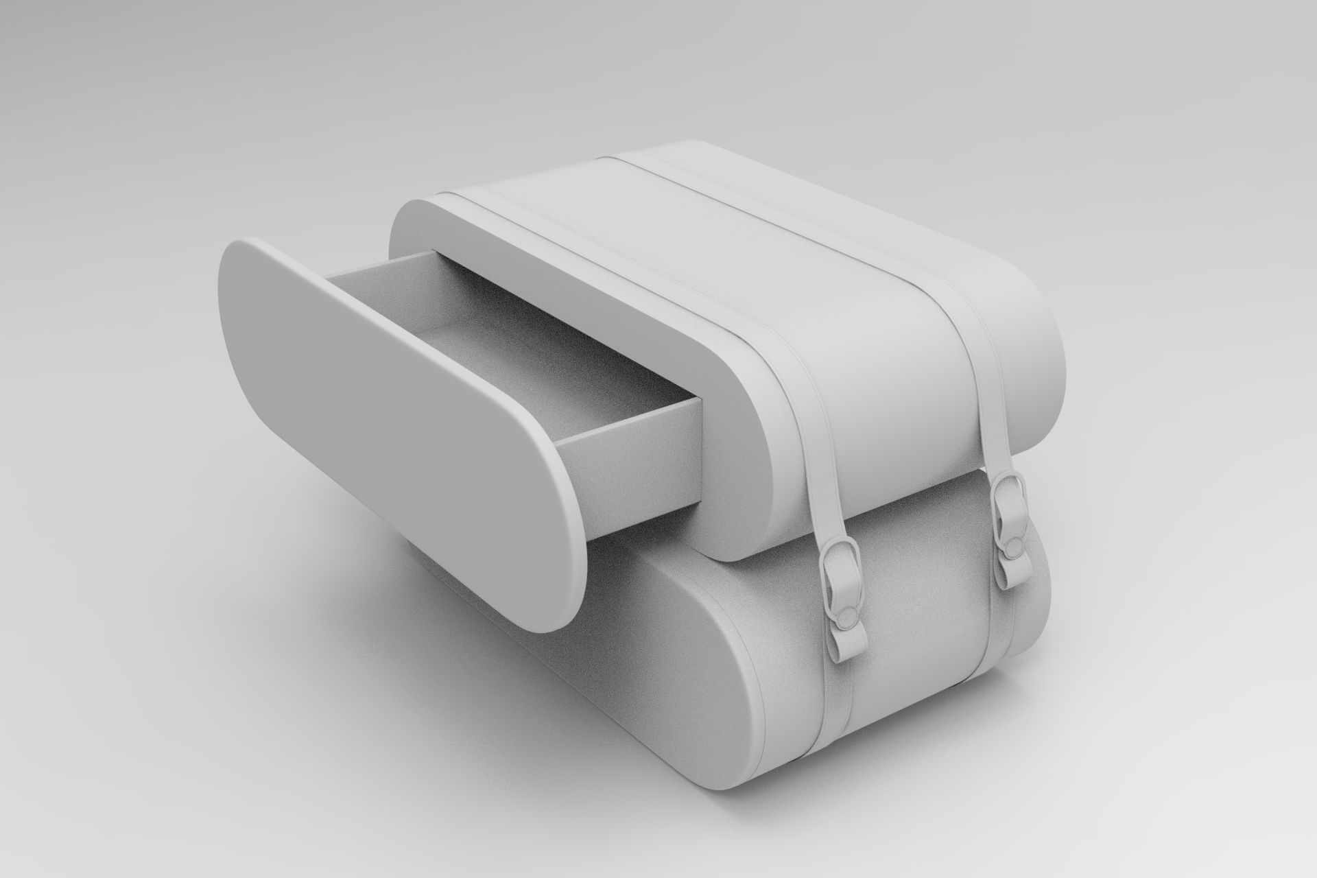 Cloud Nightstand 3D model_7