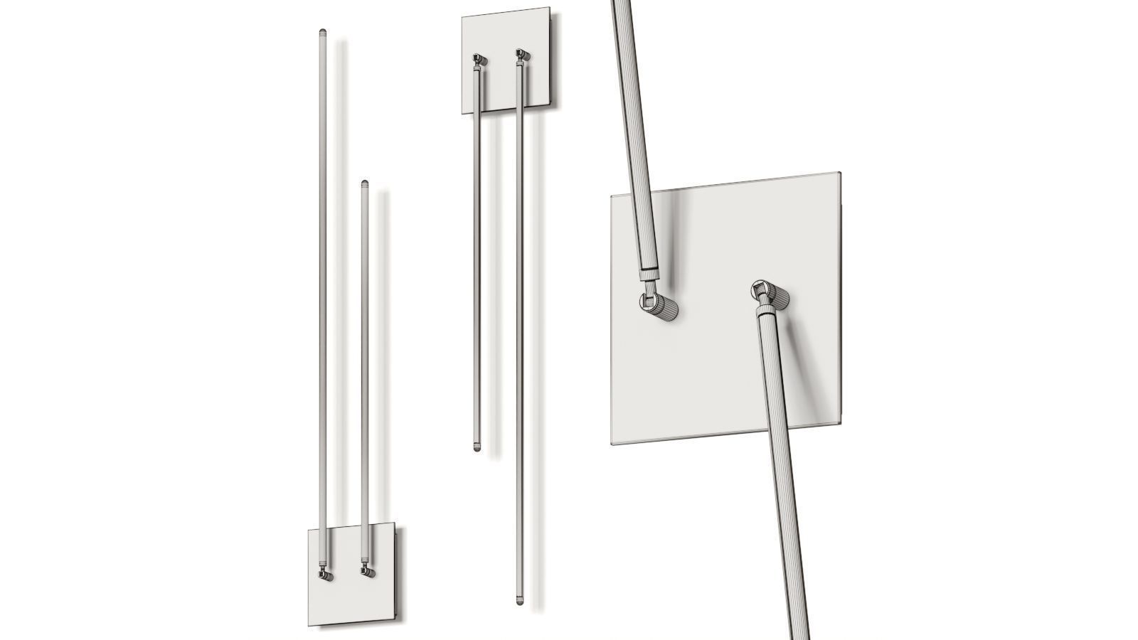 Egoluce Matita Wall Lamp 3D model_1