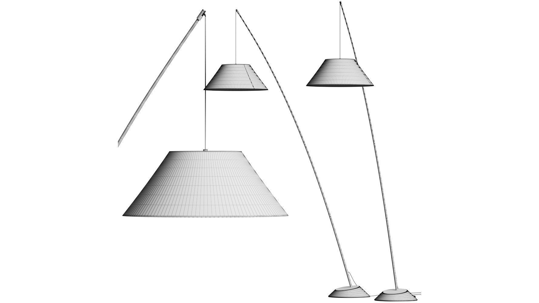 Maytoni Campanula Floor Lamp 3D model_1