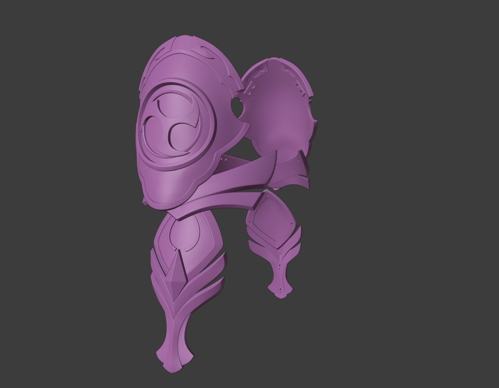 RAIDEN SHOGUN BOSS COSPLAY 3D print model_12