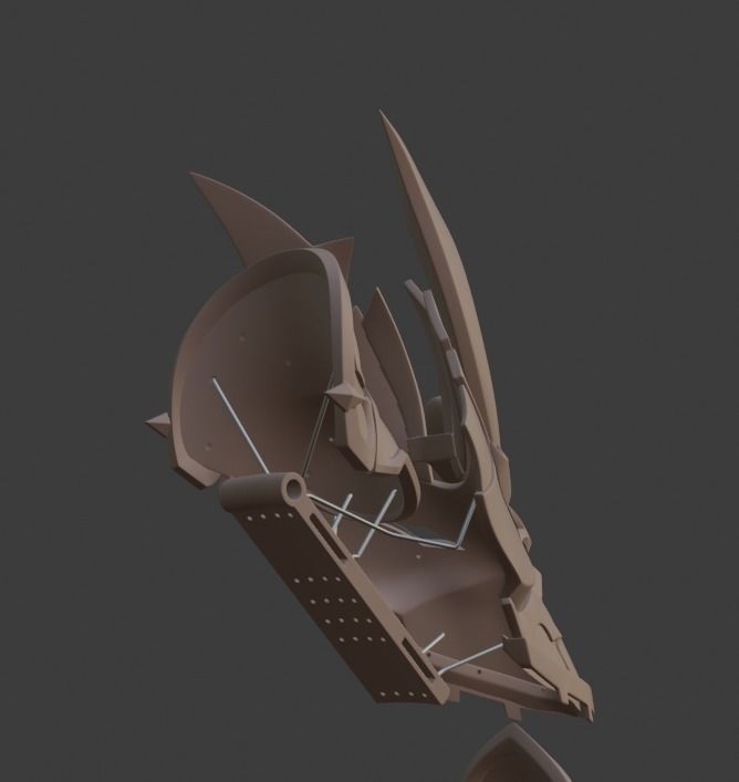 RAIDEN SHOGUN BOSS COSPLAY 3D print model_10