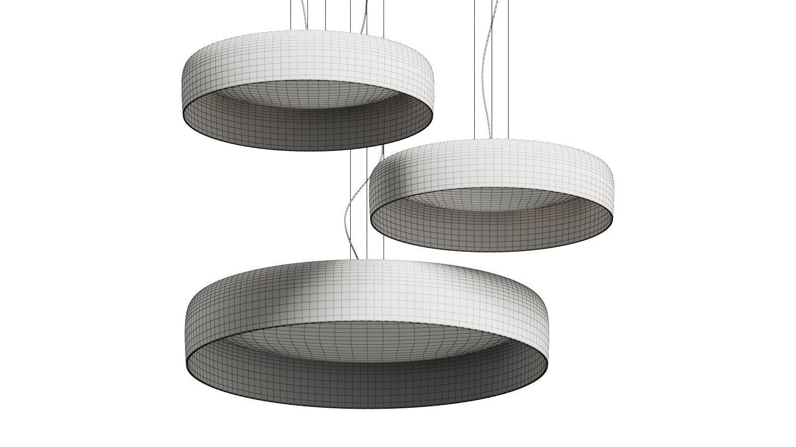 Panzeri Ginevra Pendant Lamps 3D model_2