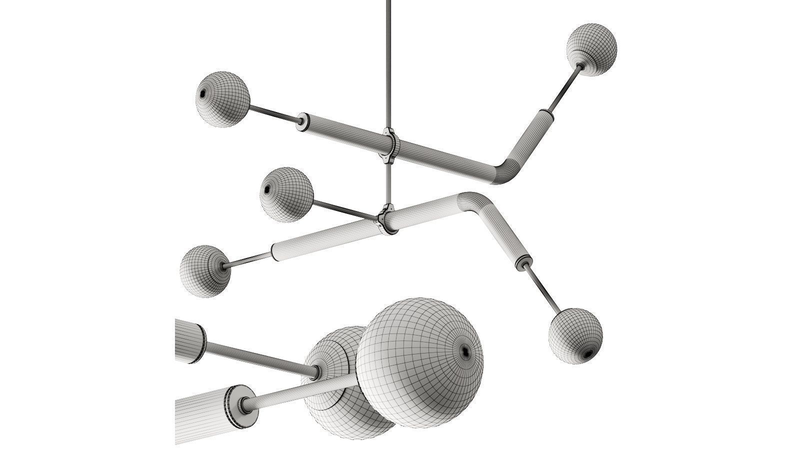 Naama Hofman Light Object 020-3 Pendant Lamp 3D model_1