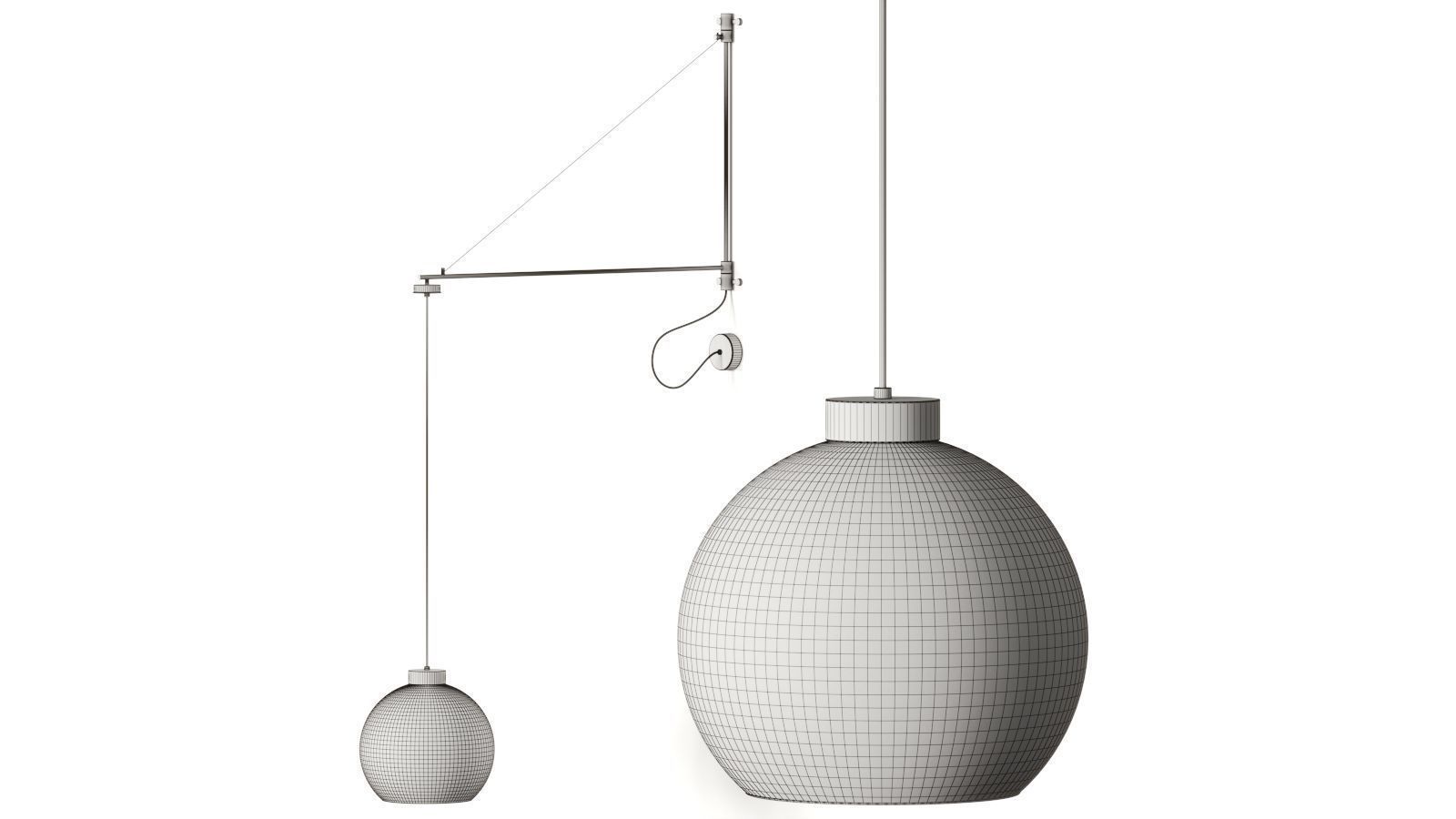 Luz Difusion Sucursal W1 Wall Lamp 3D model_2