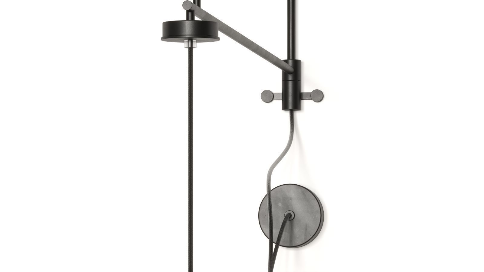 Luz Difusion Sucursal W1 Wall Lamp 3D model_1