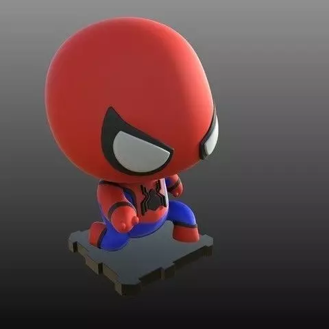 Spiderman Plakit 3D print model_0