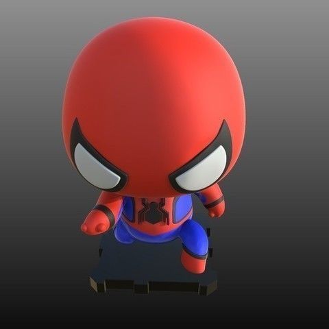 Spiderman Plakit 3D print model_1