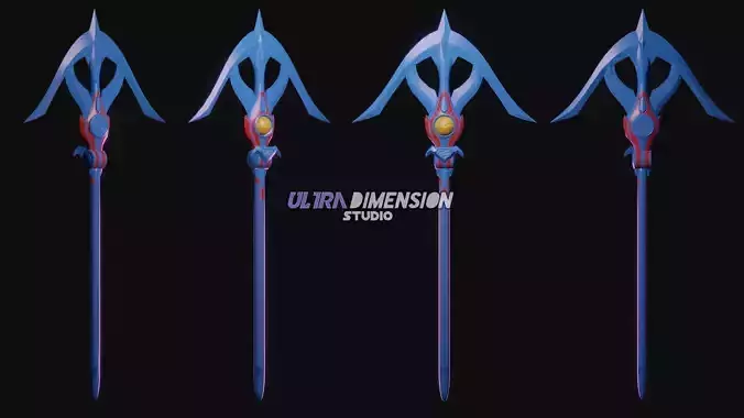 Z Lance Arrow - Ultraman Z Weapon 3D model