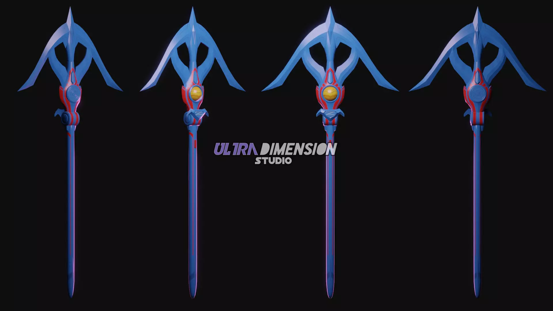 Z Lance Arrow - Ultraman Z Weapon 3D model