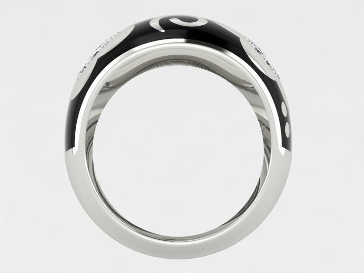 jewelry rings 3D print model_2