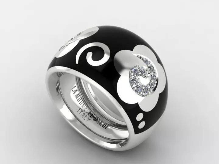 jewelry rings 3D print model_0