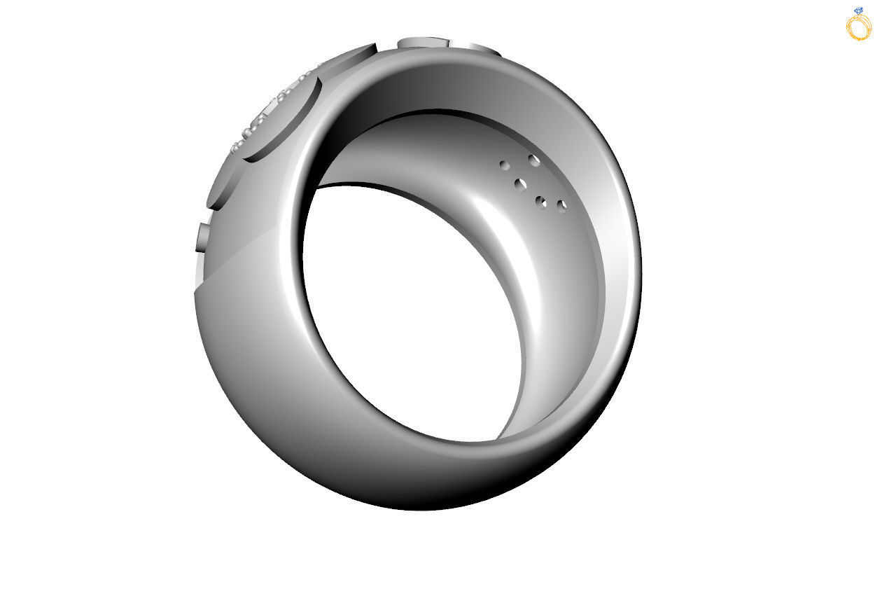 jewelry rings 3D print model_6