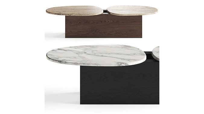 Secolo Taras Coffee Table 3D model