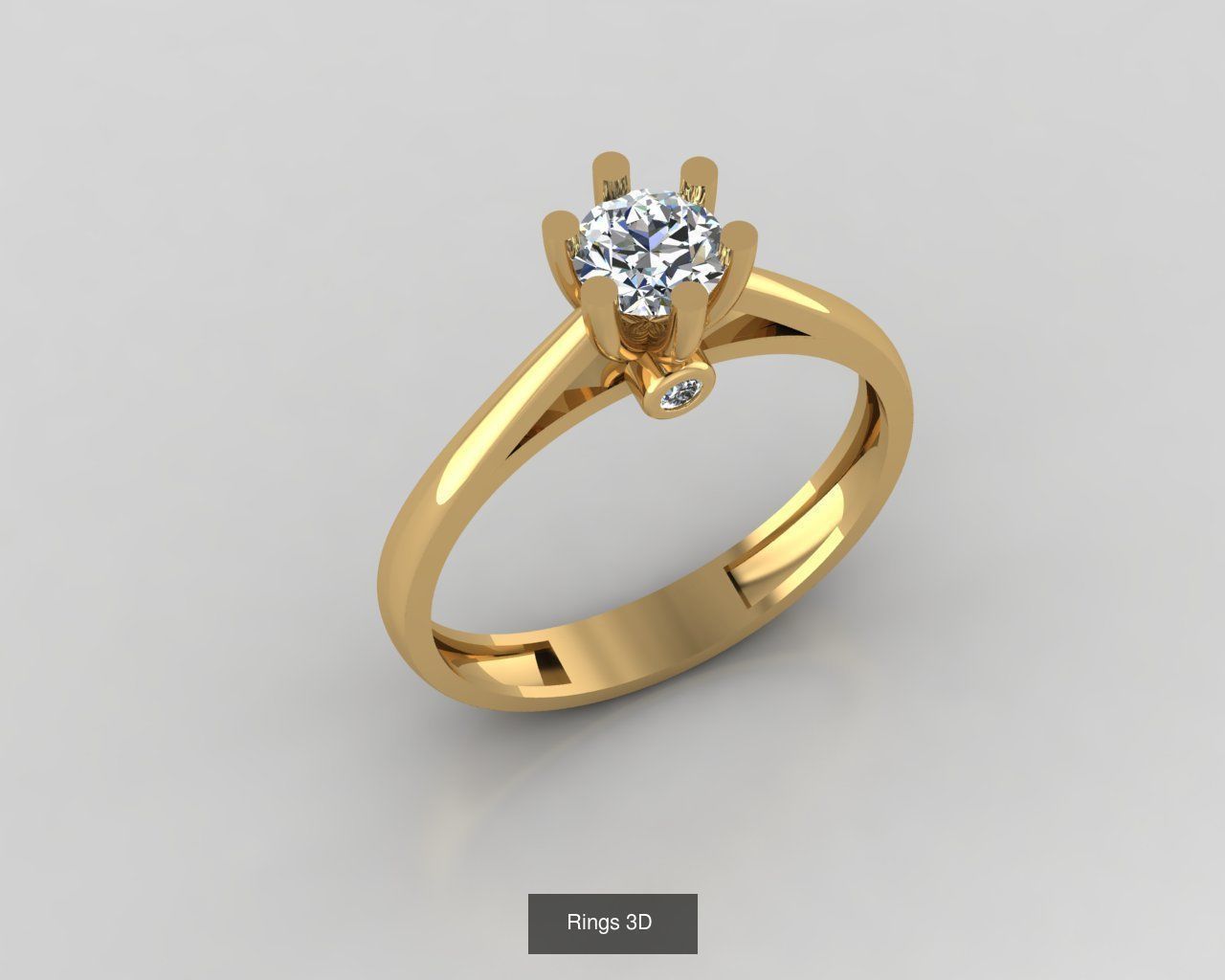 Rings 3D   30 model  3D Model Collection_19