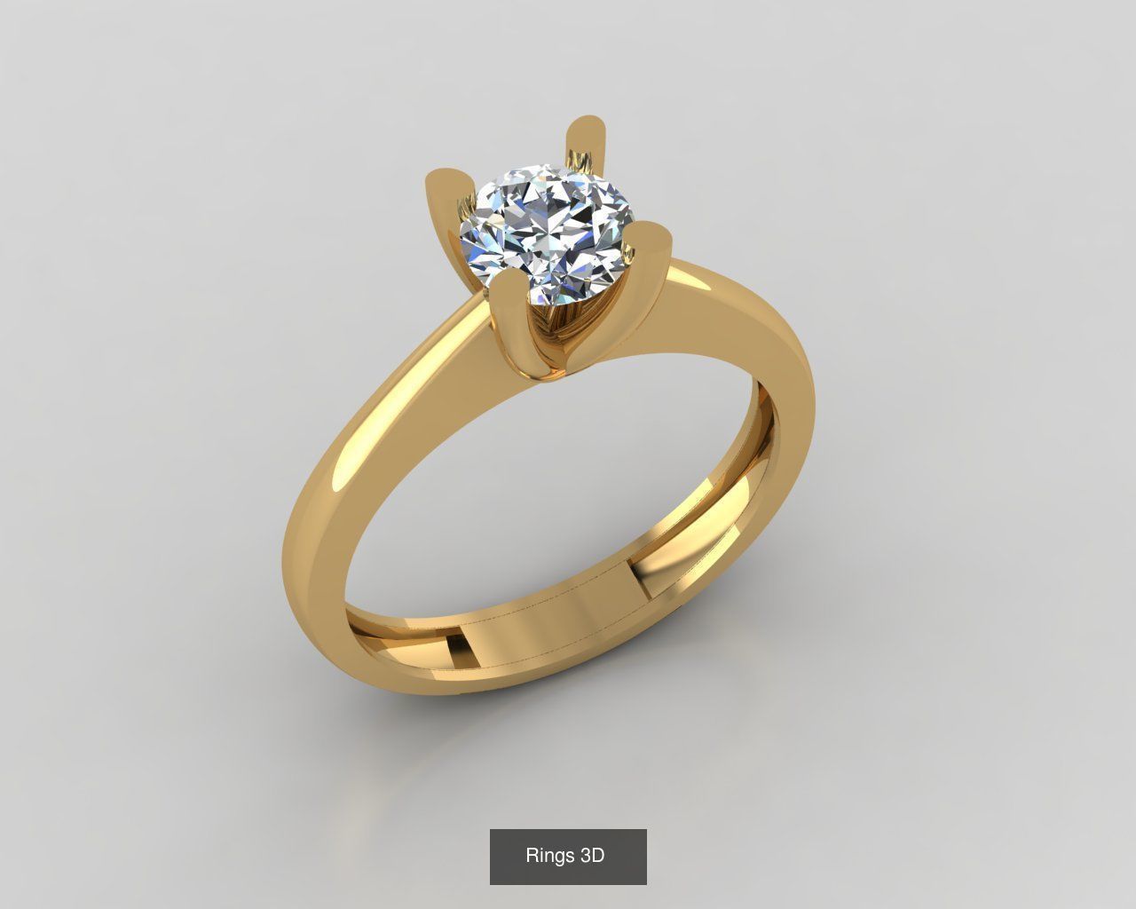 Rings 3D   30 model  3D Model Collection_21