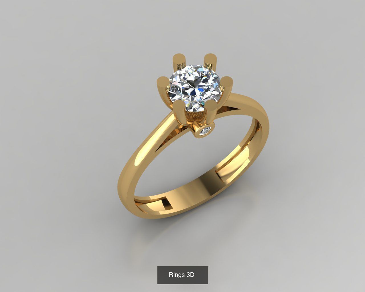 Rings 3D   30 model  3D Model Collection_18