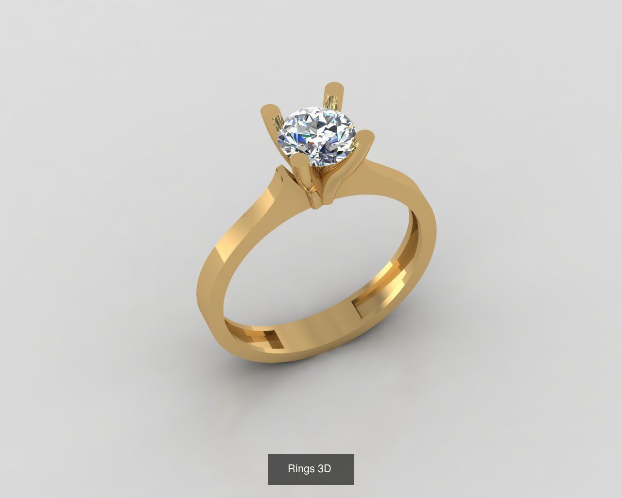 Rings 3D   30 model  3D Model Collection_15