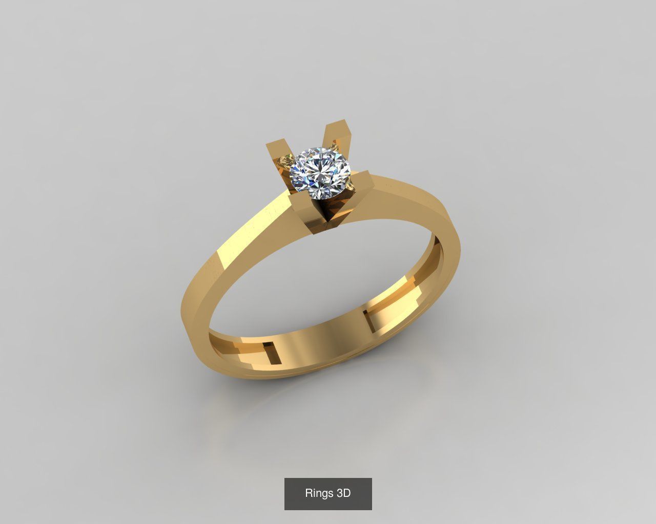 Rings 3D   30 model  3D Model Collection_27