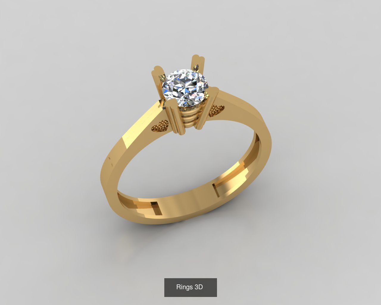 Rings 3D   30 model  3D Model Collection_4