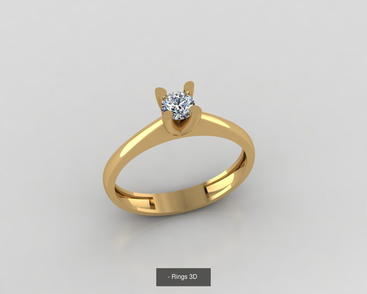 Rings 3D   30 model  3D Model Collection_23