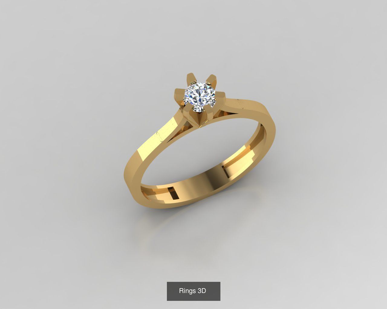 Rings 3D   30 model  3D Model Collection_8