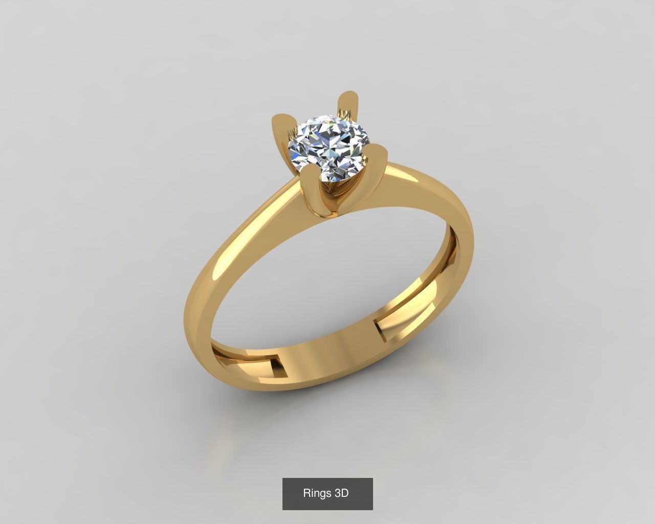 Rings 3D   30 model  3D Model Collection_22