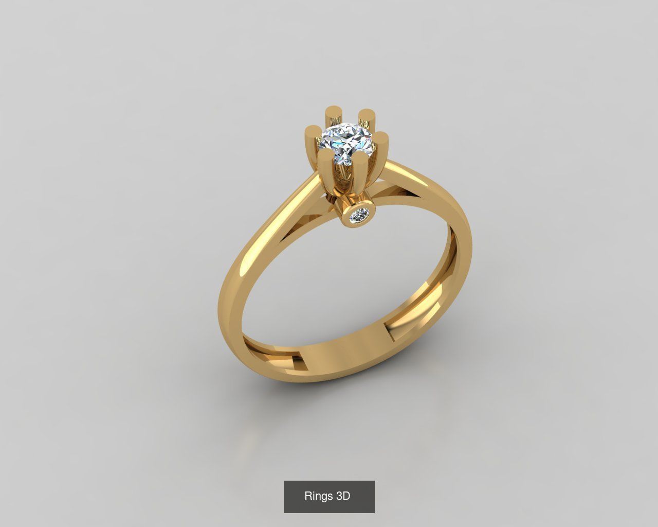 Rings 3D   30 model  3D Model Collection_20