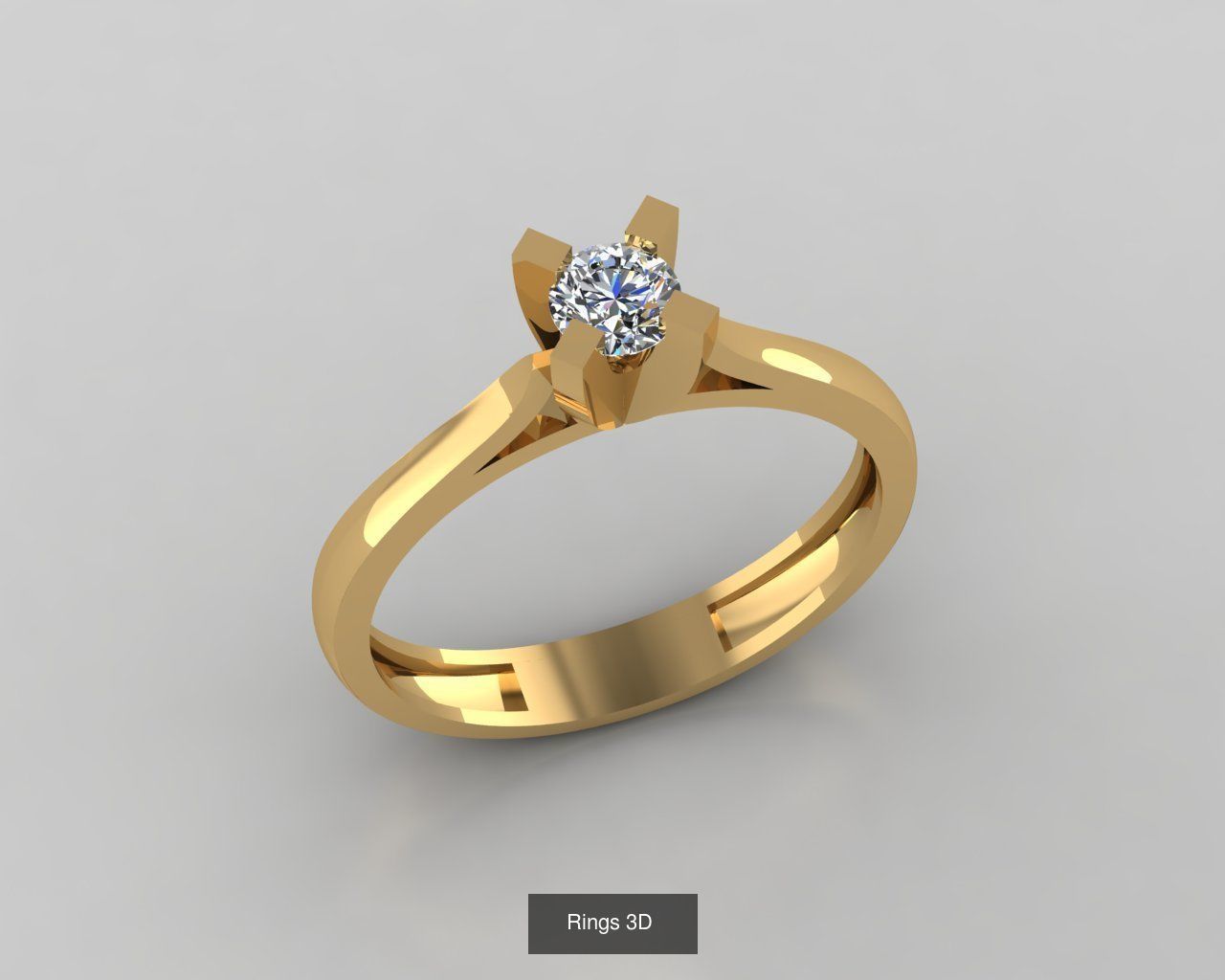 Rings 3D   30 model  3D Model Collection_11