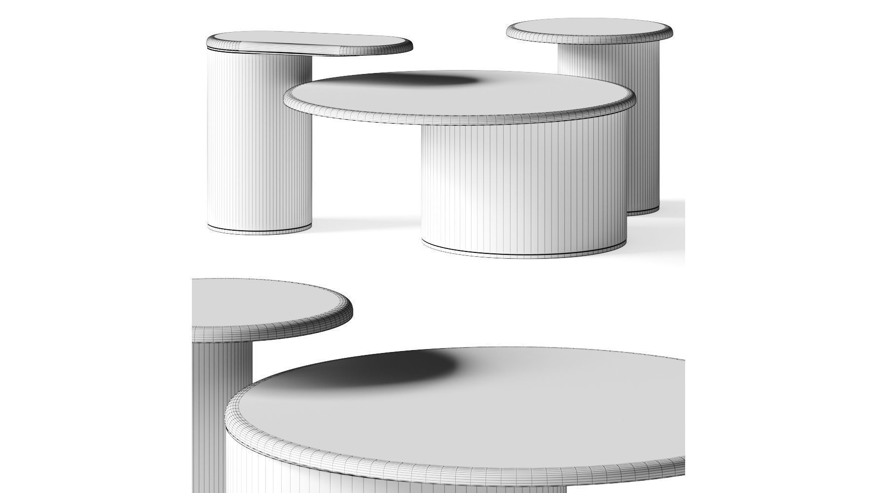 Marac Elliot Coffee Tables 3D model_1
