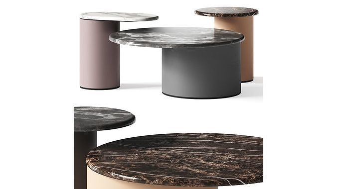 Marac Elliot Coffee Tables 3D model