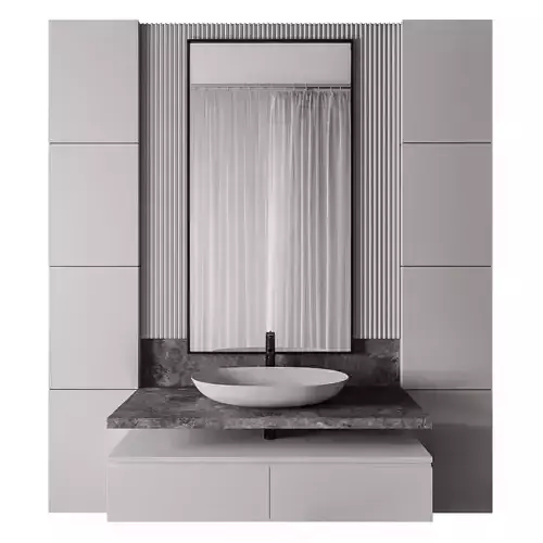 Luxury Bathroom 63 3D model