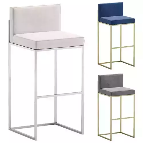 Bar Stool DALLAS by Cazarina Interiors 3 Colors Version