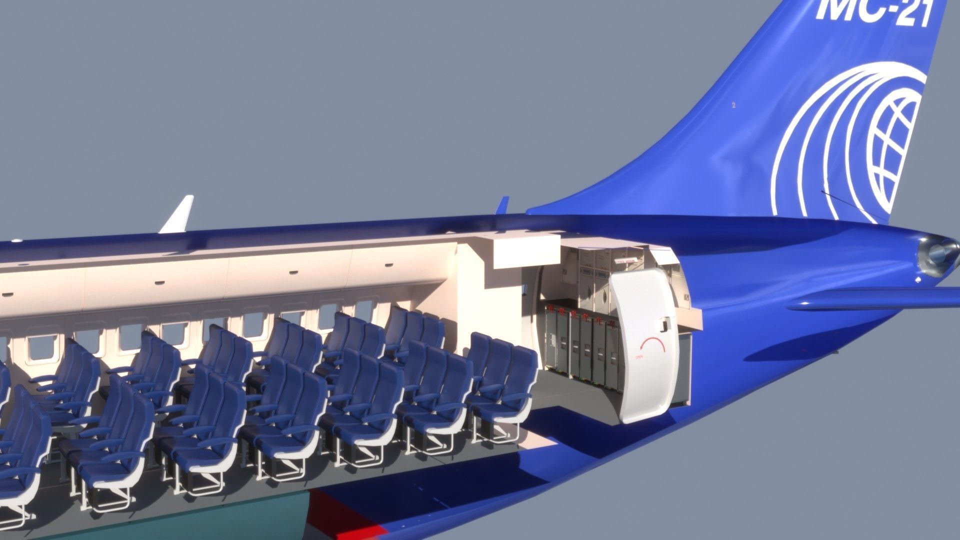 MC-21 300 Airliner PD 14 3D model_26
