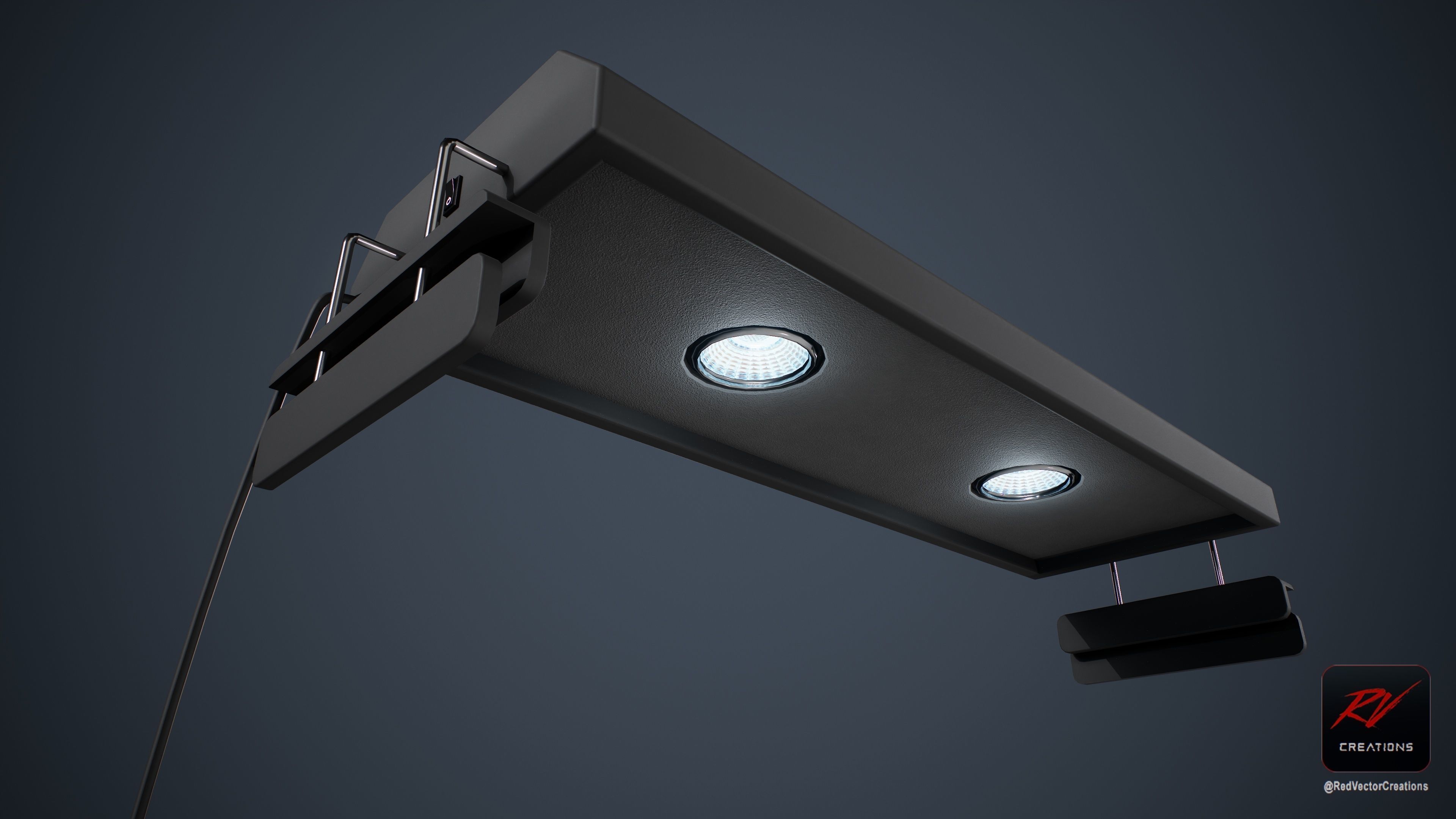 RVC Aquarium Model C Low-poly 3D model_8