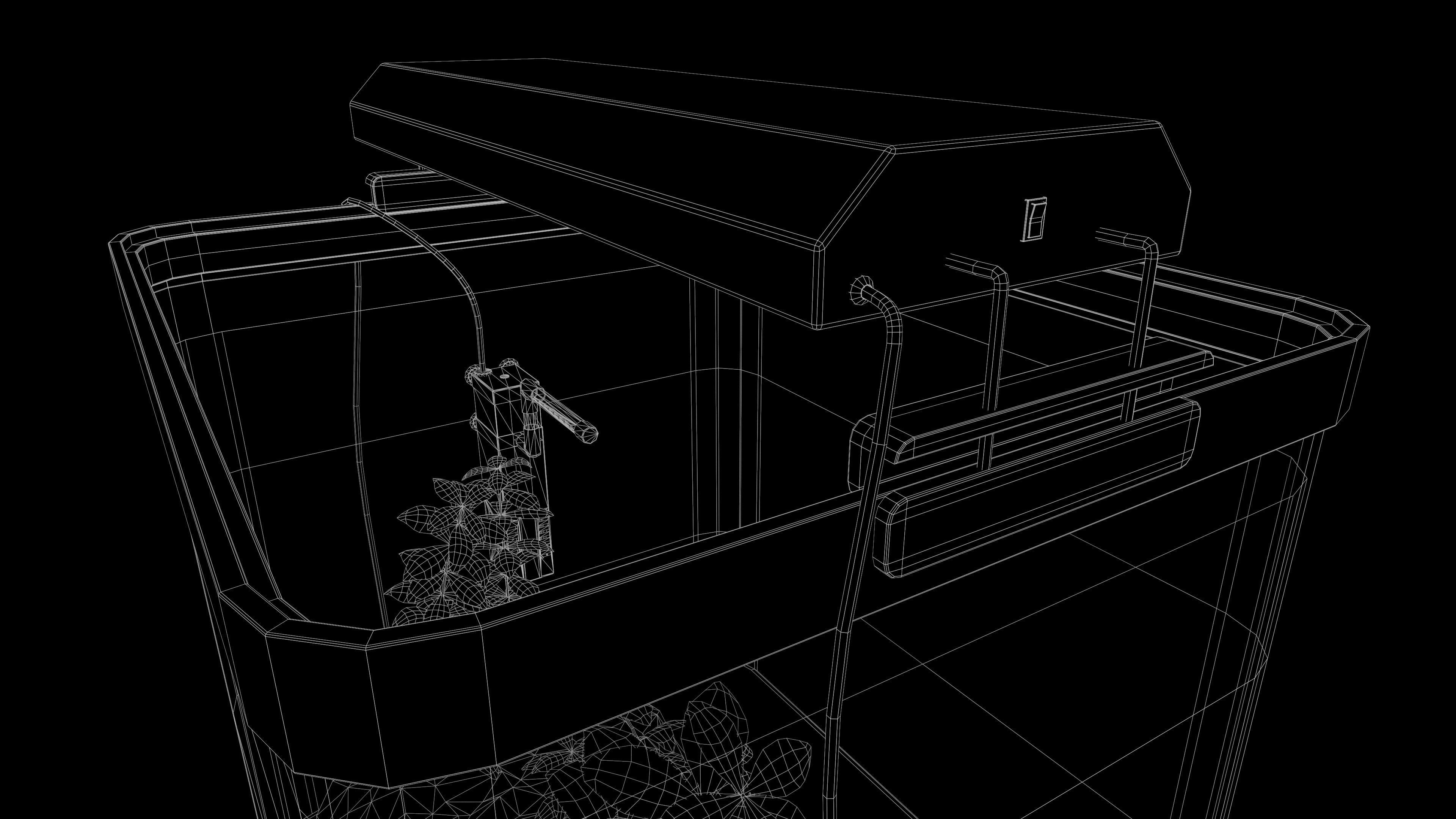 RVC Aquarium Model C Low-poly 3D model_15