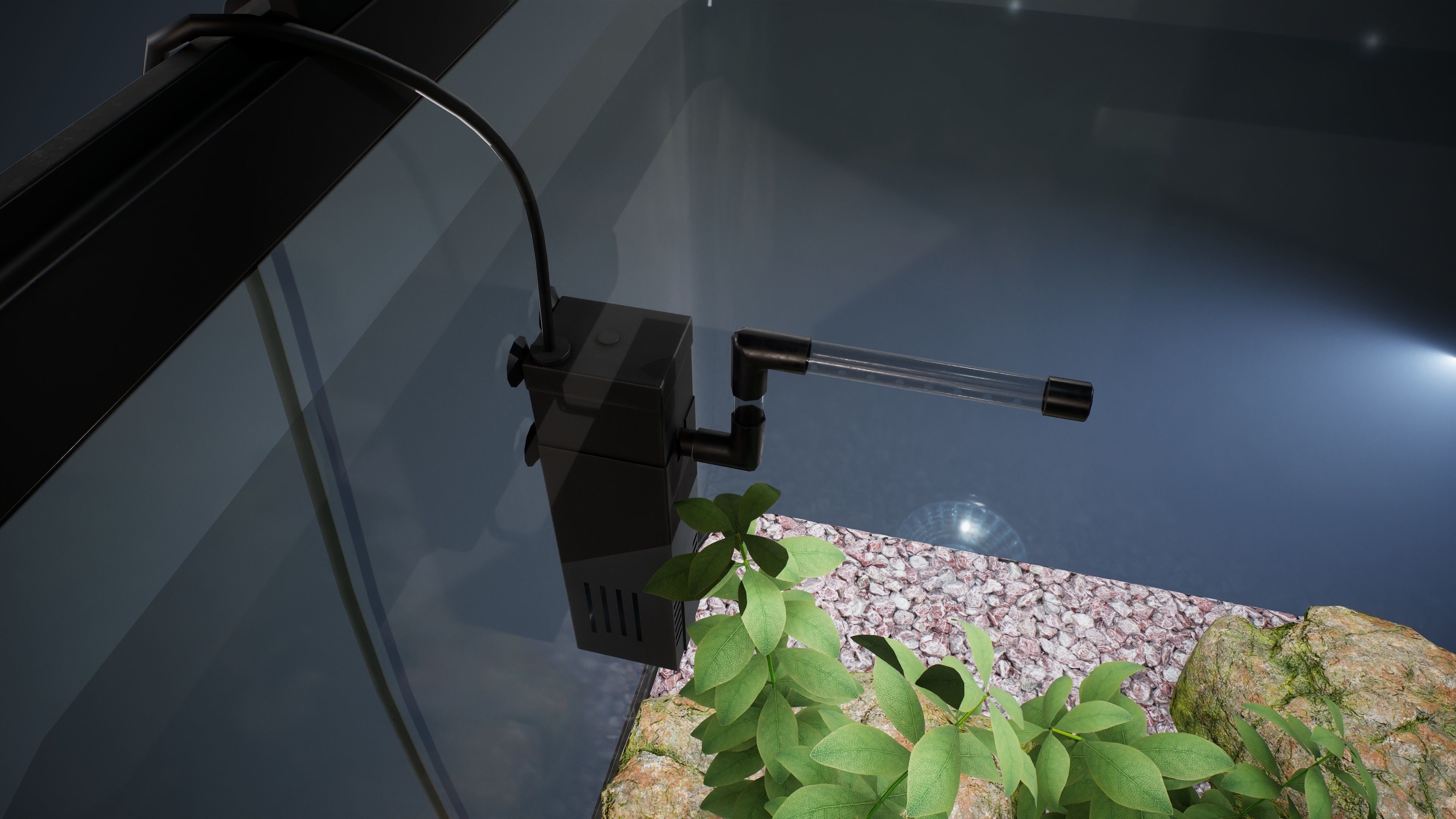 RVC Aquarium Model C Low-poly 3D model_6