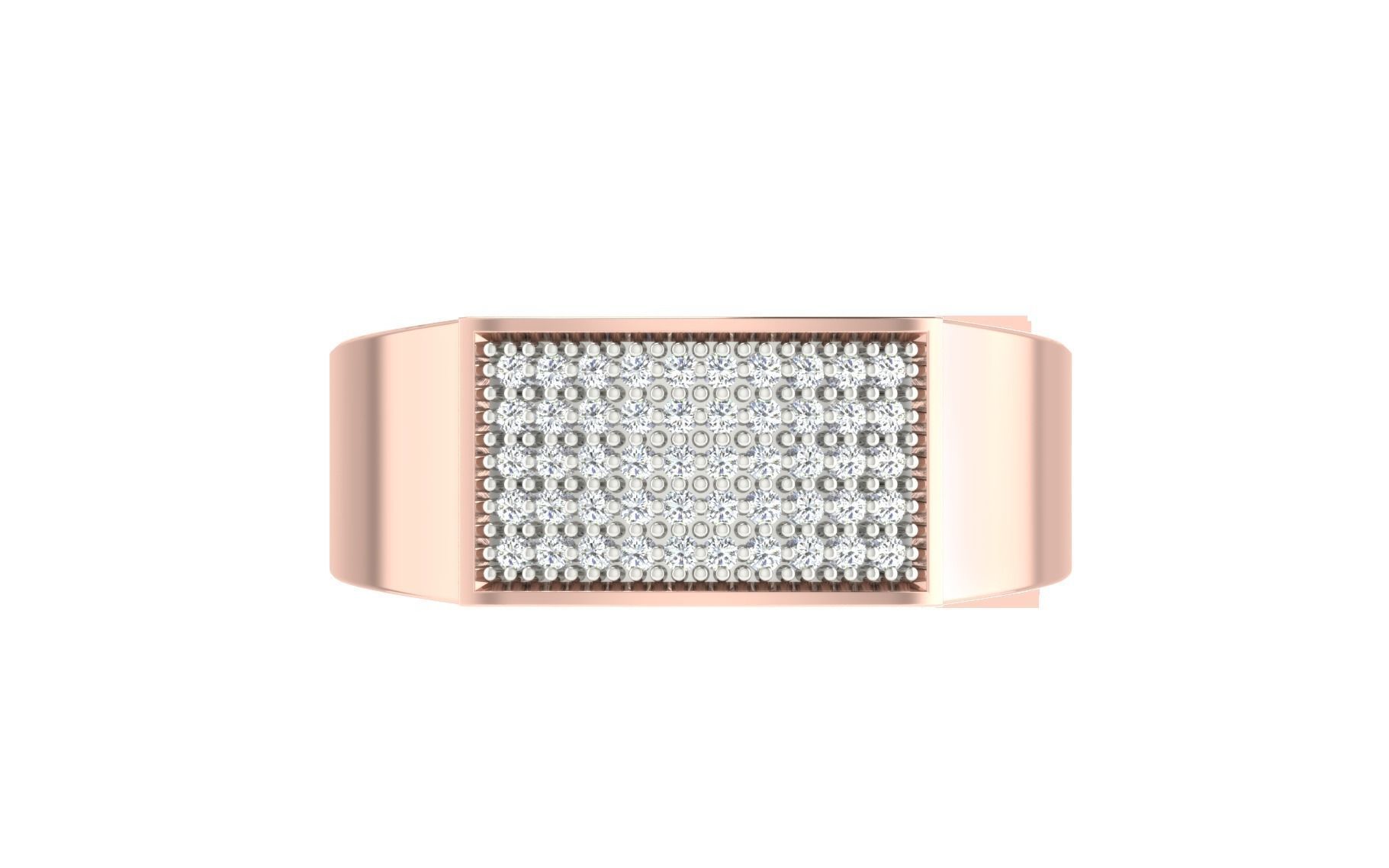 Gents Ring 3D print model_8