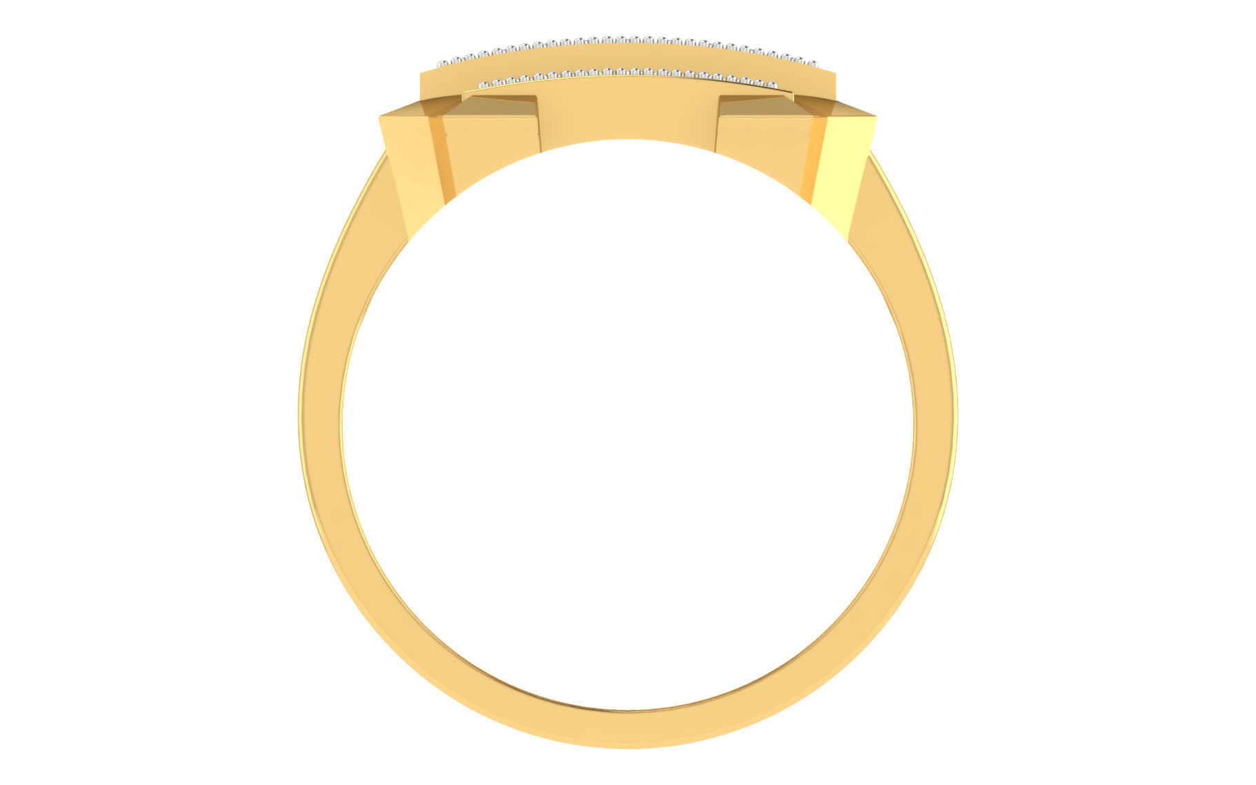 Gents Ring 3D print model_2