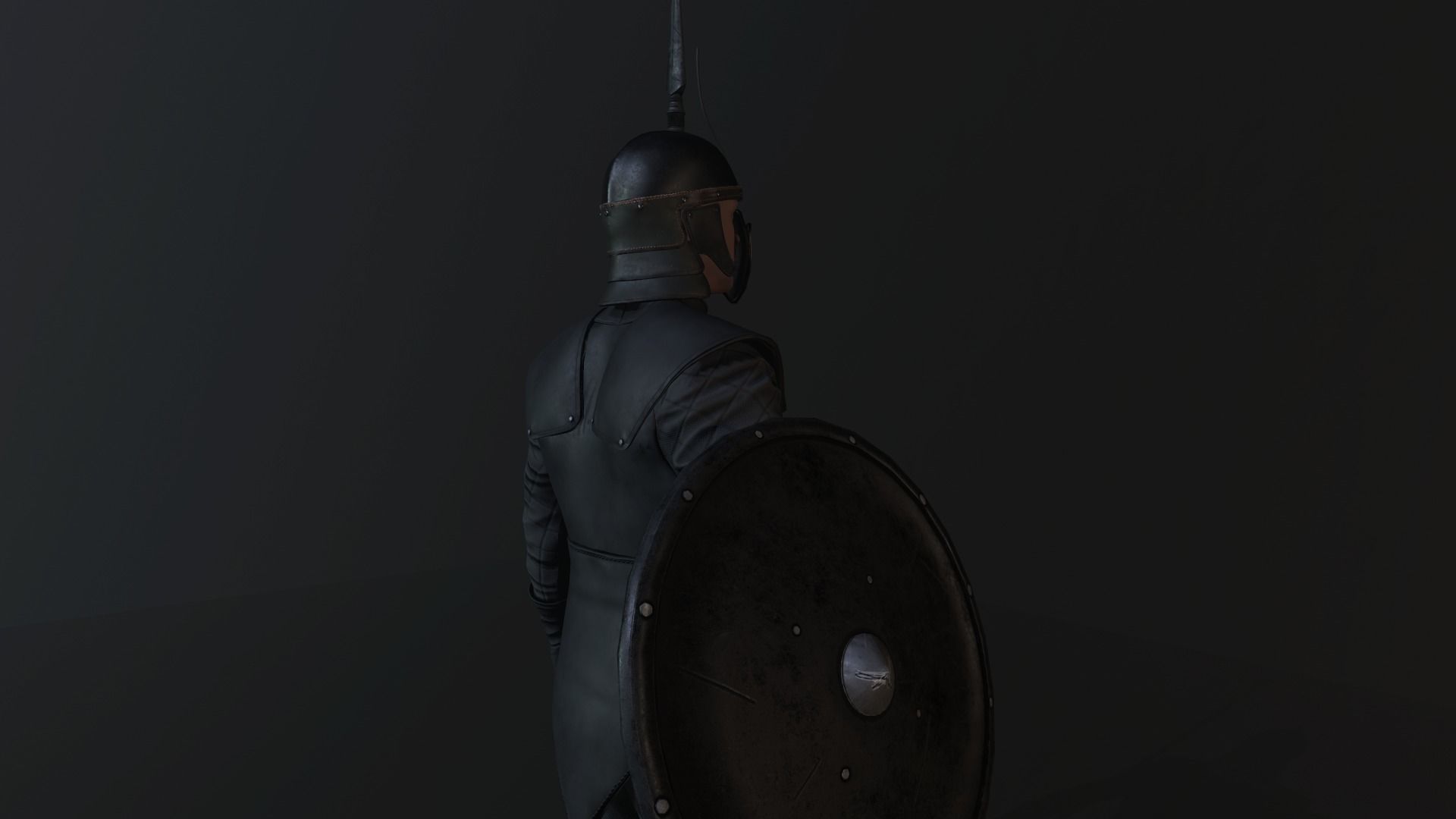 unsullied warrior Low-poly 3D model_12