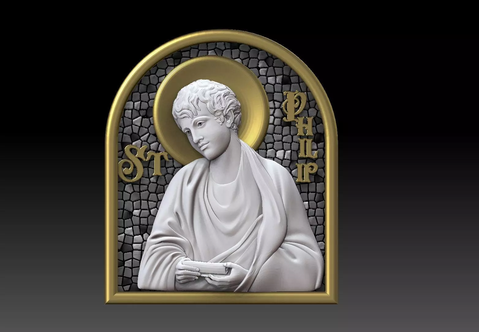 saint Philip the Apostle 3D print model