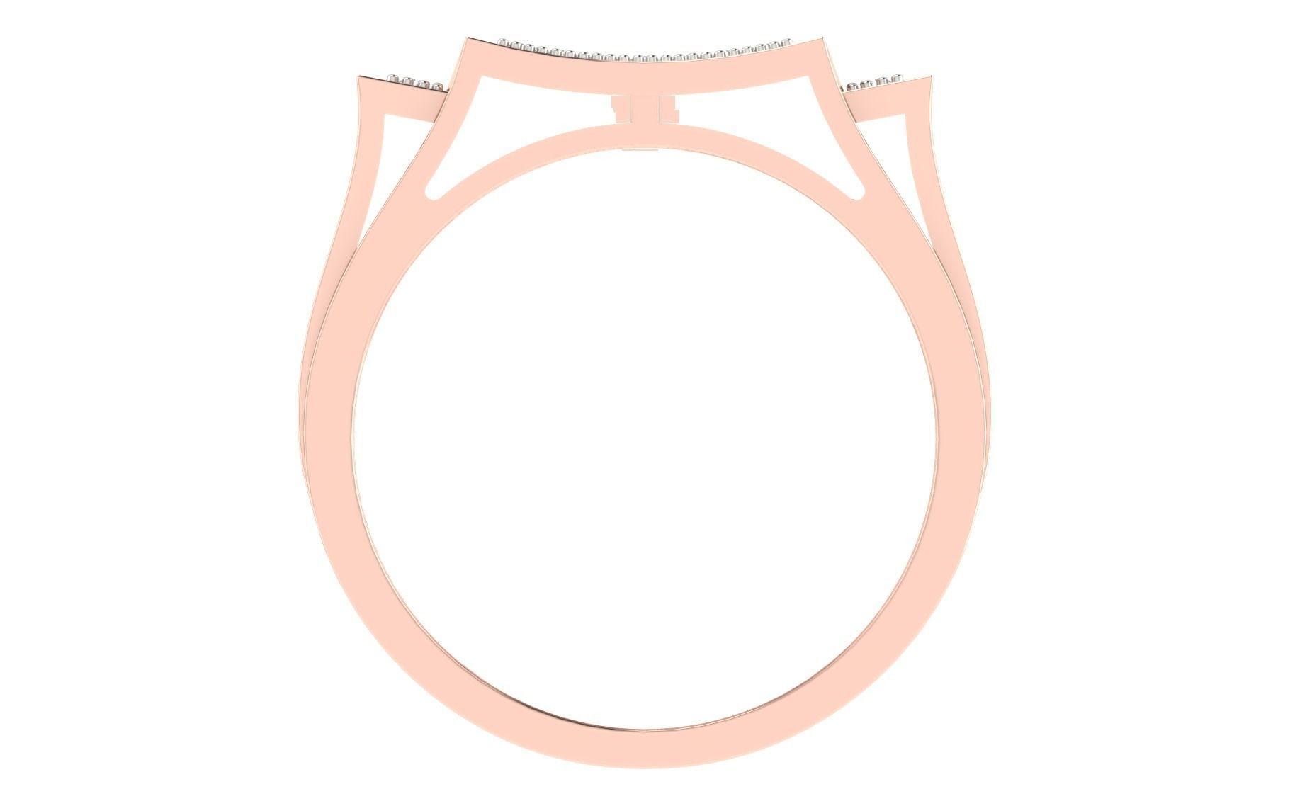 Gents Ring 3D print model_3