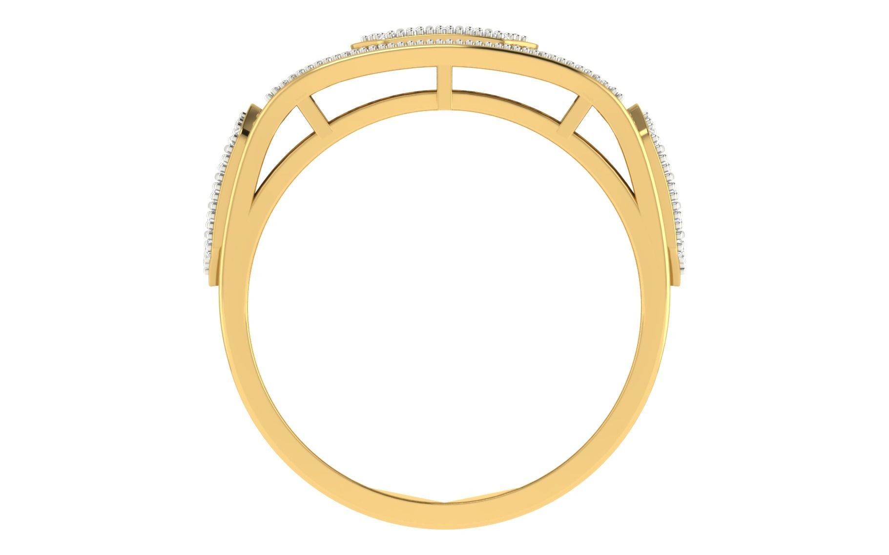 Gents Ring 3D print model_3