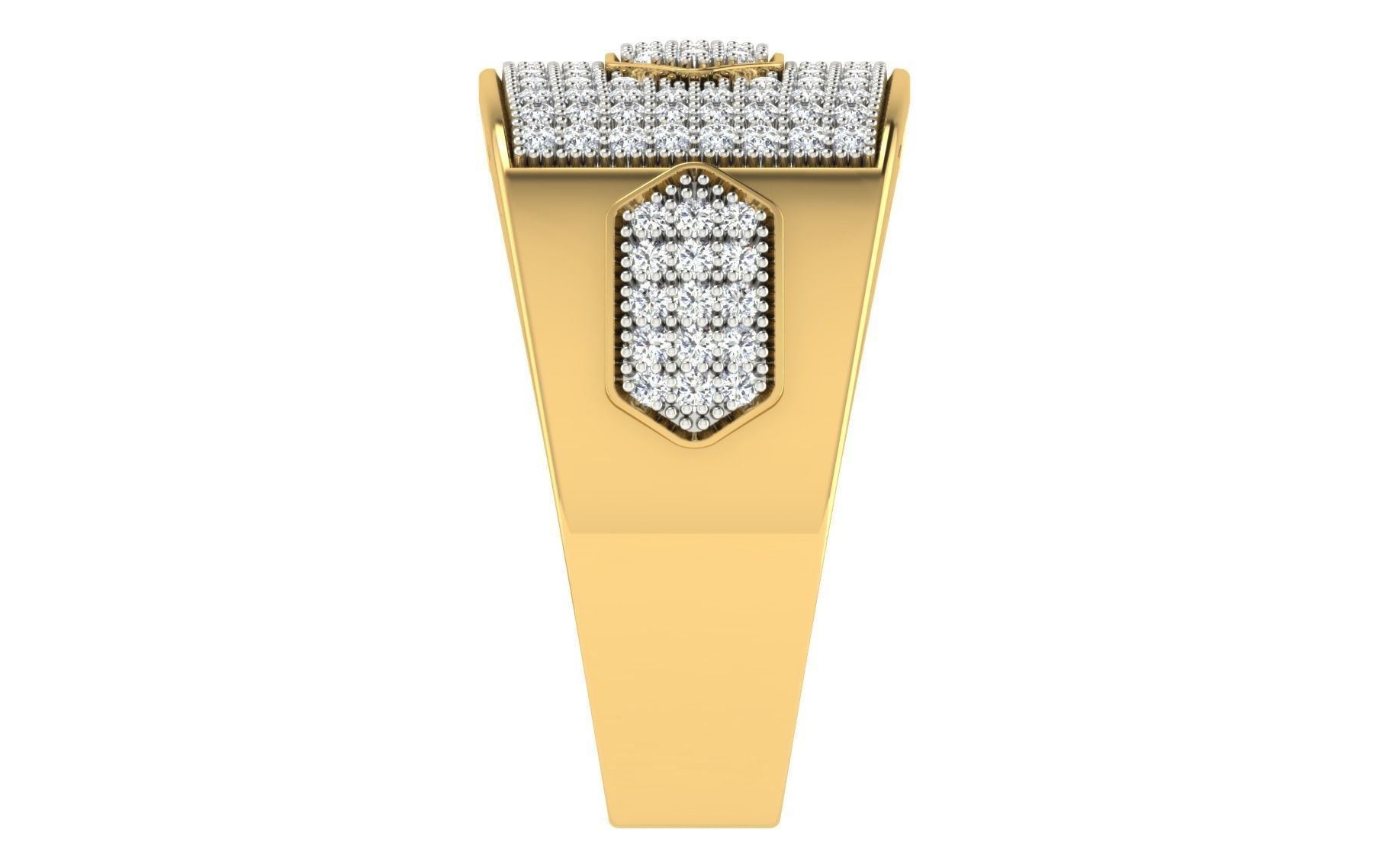 Gents Ring 3D print model_6