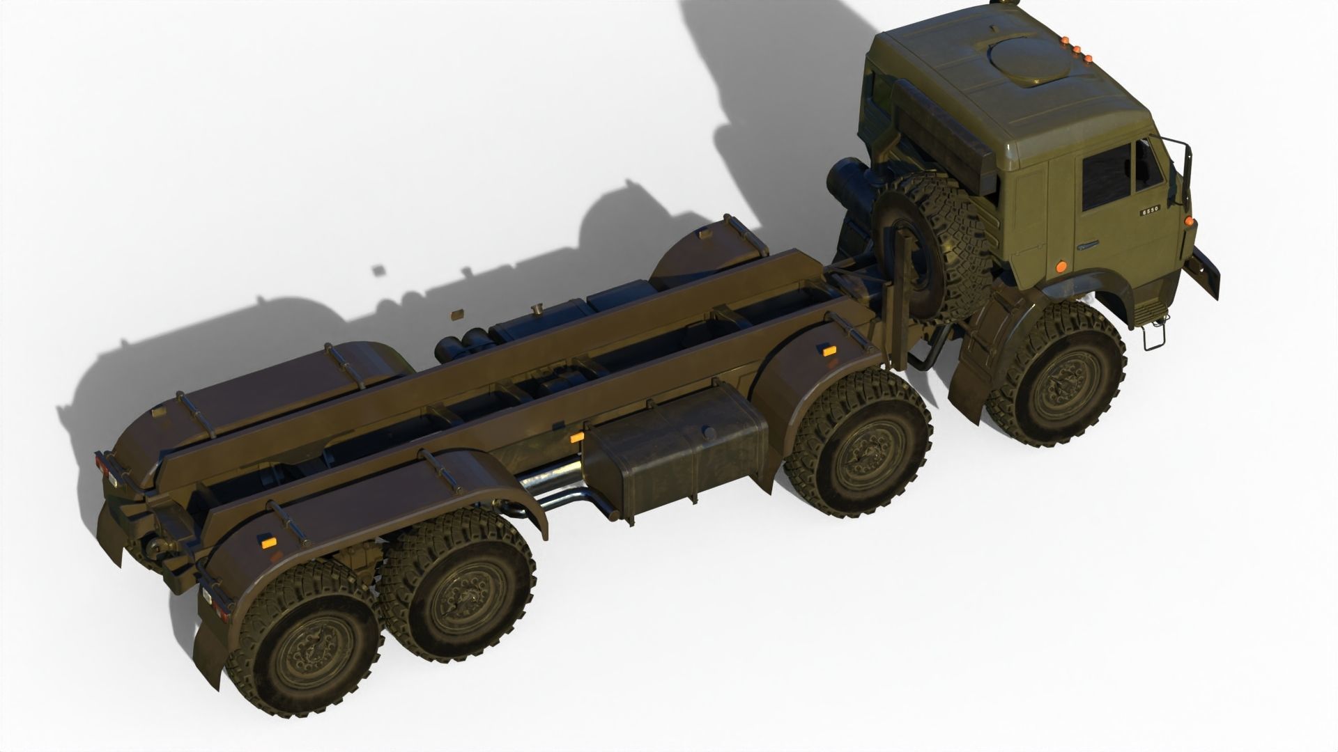 Rubezh-ME Coastal defense missile system 3D model_9