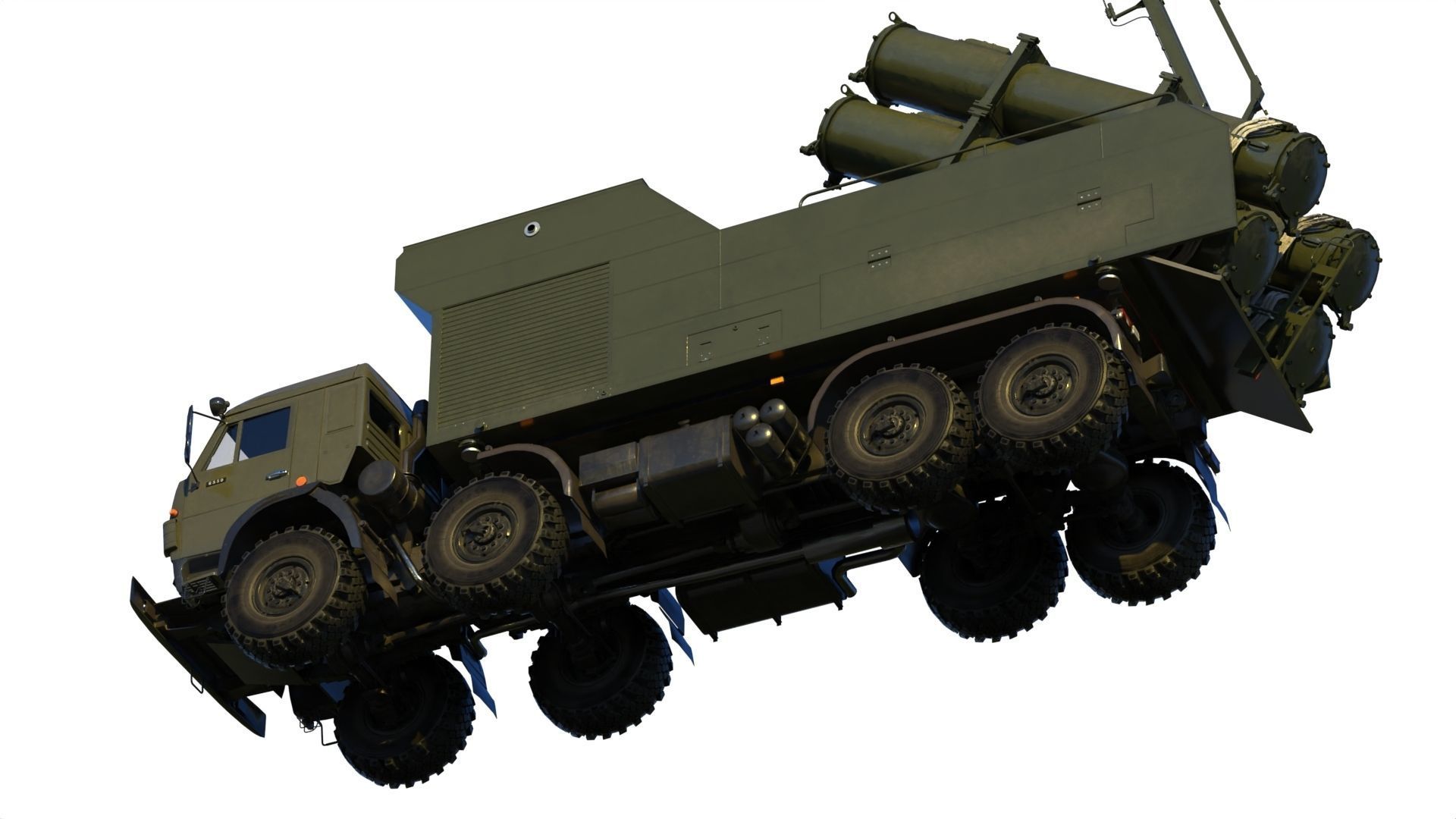 Rubezh-ME Coastal defense missile system 3D model_8