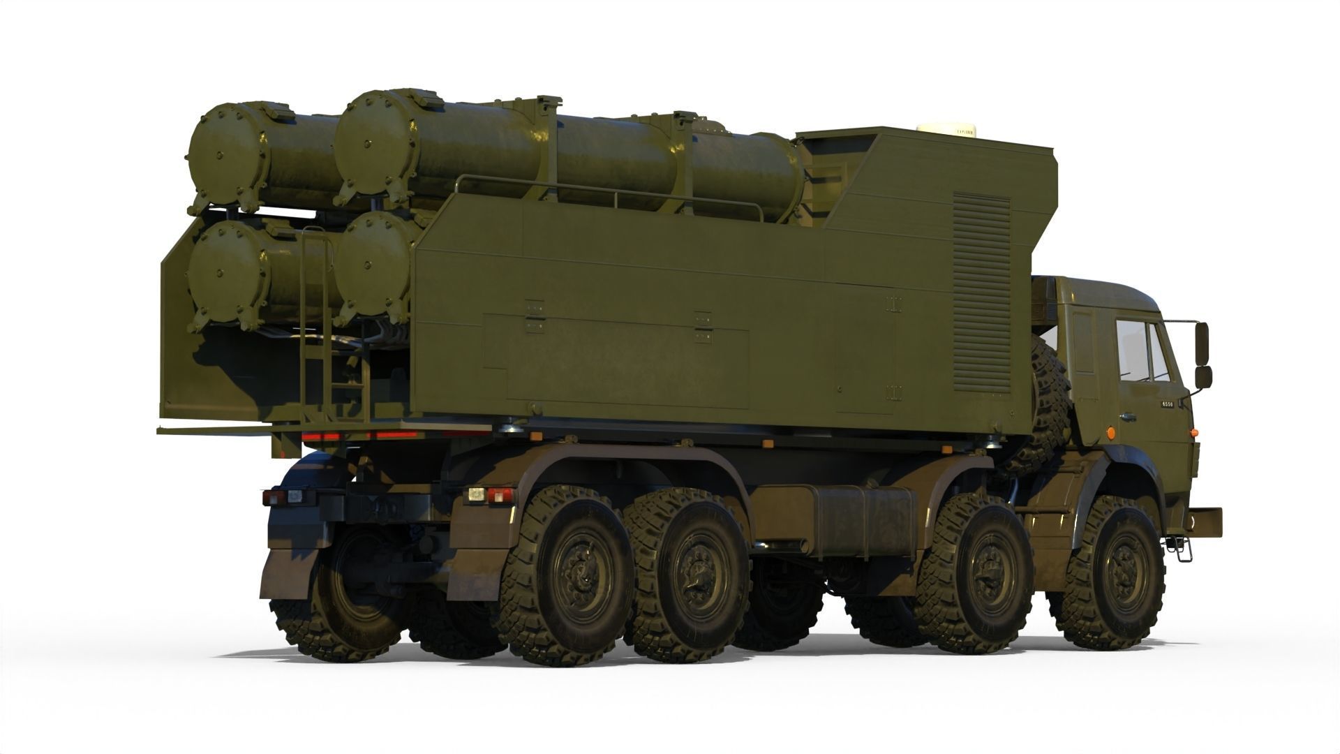 Rubezh-ME Coastal defense missile system 3D model_14