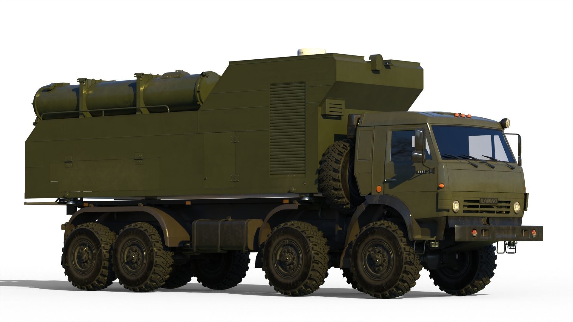 Rubezh-ME Coastal defense missile system 3D model_13